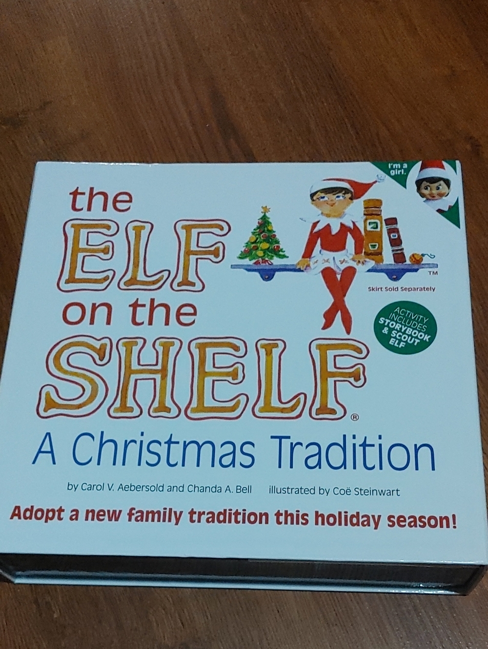 A Christmas Tradition Book - White